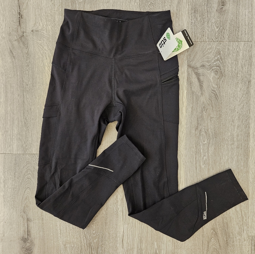 New! Stio Black High-Waisted Leggings